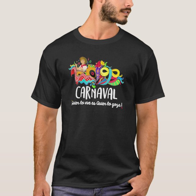T-shirt Carnaval de Barranquilla Marimonda (Devant)
