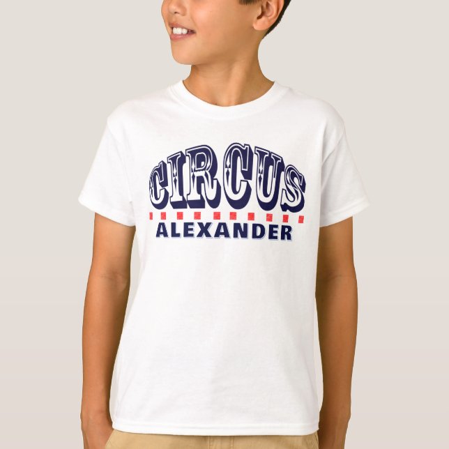 T-shirt Carnaval de cirque (Devant)