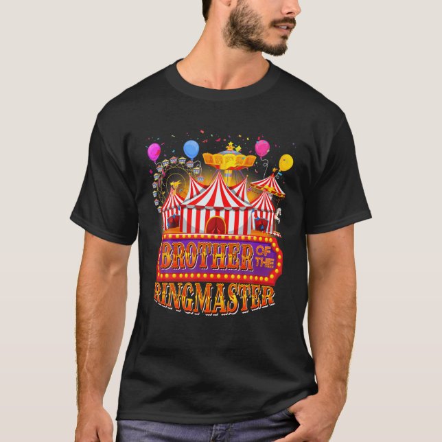 T-shirt Carnaval De Cirque Frère Du Ringmaster (Devant)