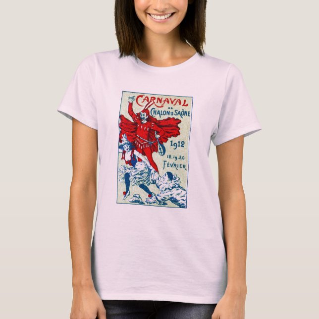 T-shirt Carnaval de France 1912 (Devant)