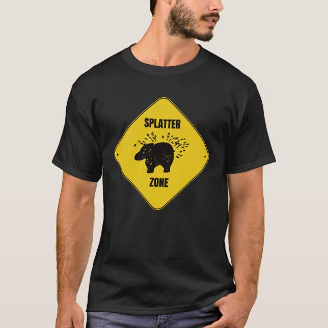 T-shirt Carnaval de la Zone d'Éclaboussure de l'Hippopotam (Devant)