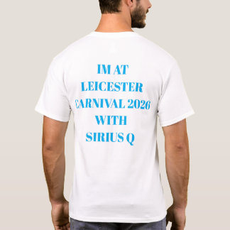 T-shirt Carnaval de Leicester 2026 (t-shirt de marche de g