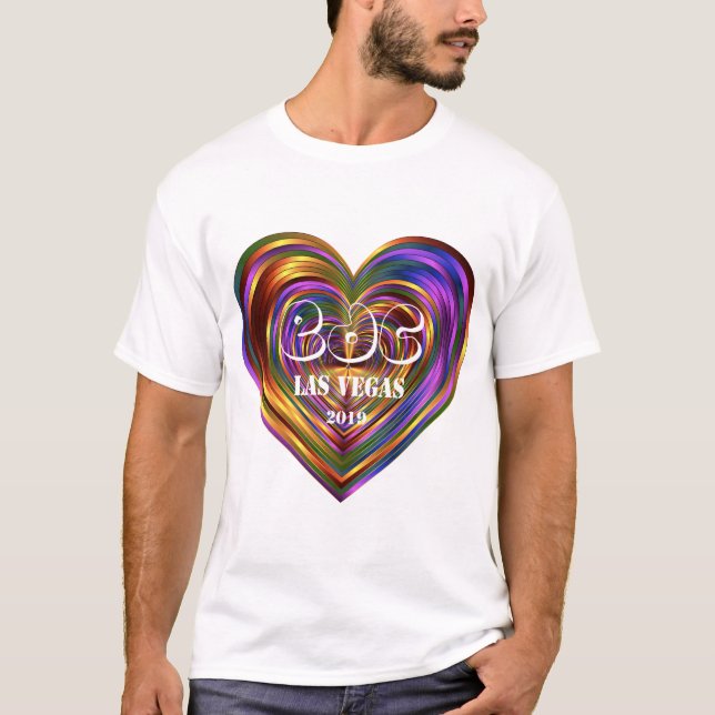 T-shirt Carnaval de marguerite électrique - Las Vegas 2019 (Devant)