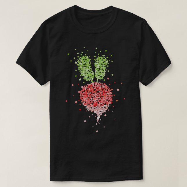 T-shirt Carnaval de remplacement du costume de Radish (Design devant)
