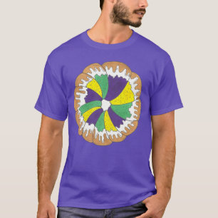 T-shirt Carnaval King Cake New Orleans NOLA Mardi Gras