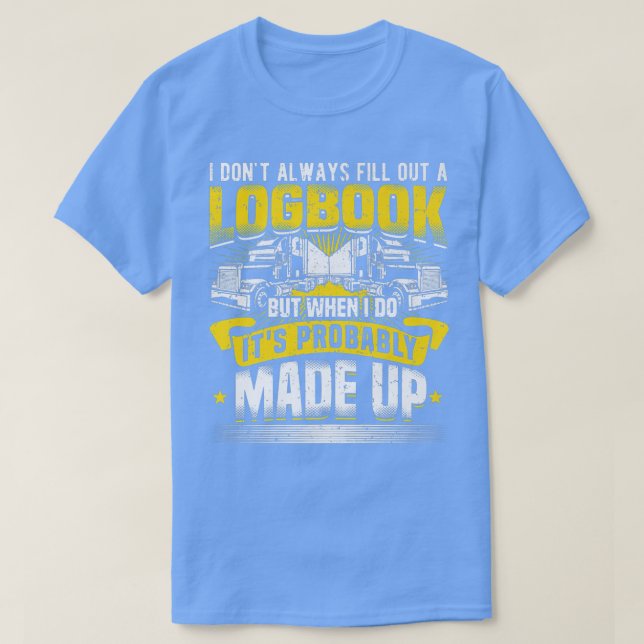 T-shirt Carnet de route, Accessoires de camion, Funny T (Design devant)