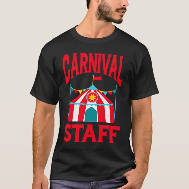 T-shirt Carnival Staff Shapito Circus Festival Holiday (Devant)