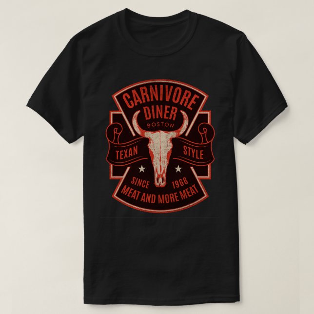 T-SHIRT CARNIVORE (Design devant)