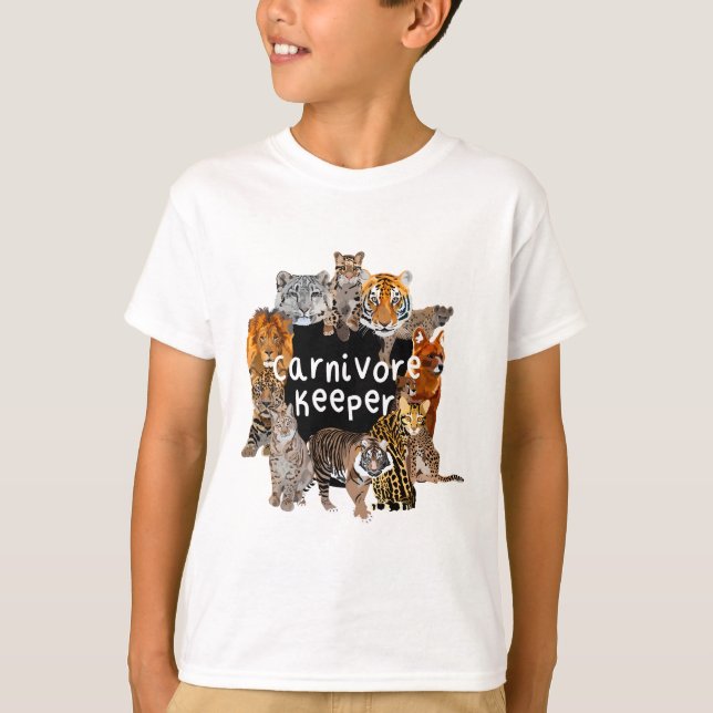 T-shirt Carnivore Keeper (Devant)