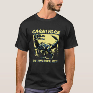 T-shirt Carnivore régime dinosaure