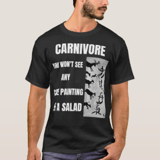 T-SHIRT CARNIVORE VOUS VOULEZ VOIR N'IMPORTE QUELLE PEINTU