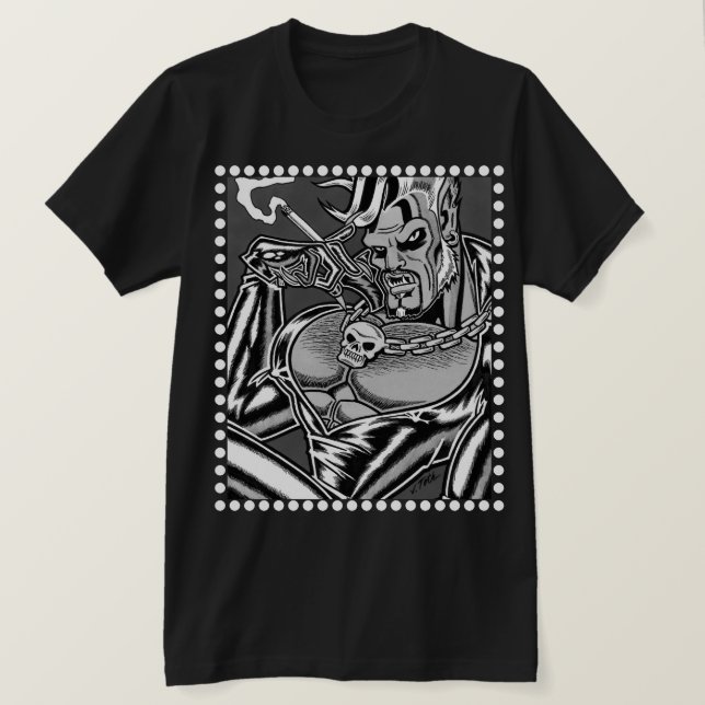 T-shirt Carnivorous™/Werebiker (Design devant)
