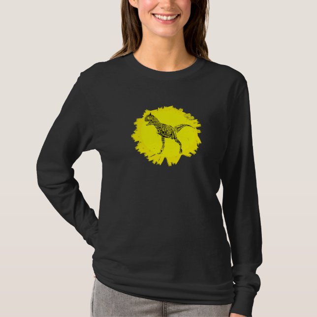 T-shirt Carnotaurus Dinosaure Dino (Devant)