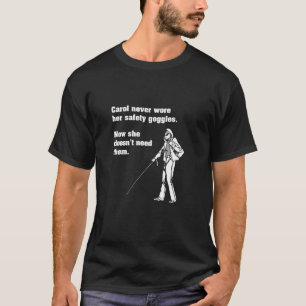 T-shirt Carol Sécurité lunettes Chemise Funny Science T Ch