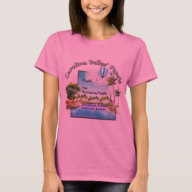 T-shirt Carolina Belles Perles 1 (Devant)