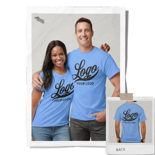 T-shirt Carolina Blue Company Logo Swag Business Hommes Fe