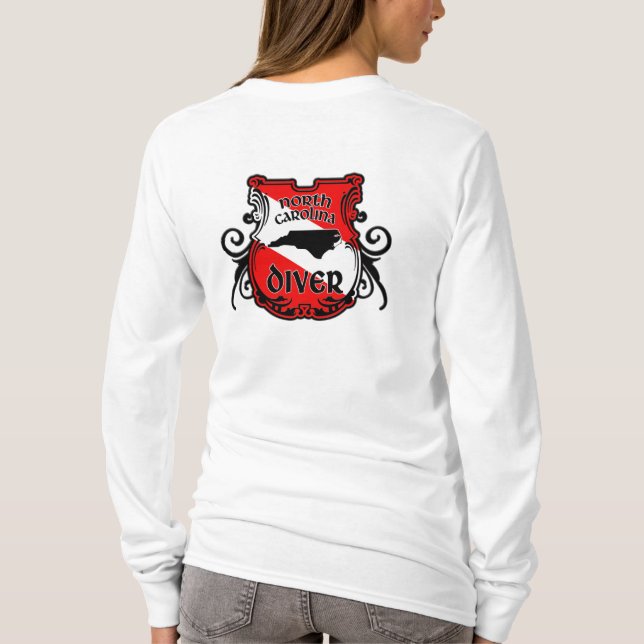 T-shirt Carolina du Nord (Dos)