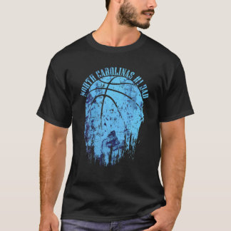 T-shirt Carolina Nord Cadeaux papa Tarheel Basketball Père