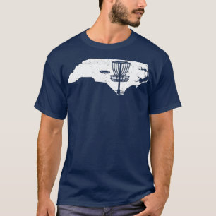 T-shirt Carolina North Disk Golf Frisbees Disque Golf
