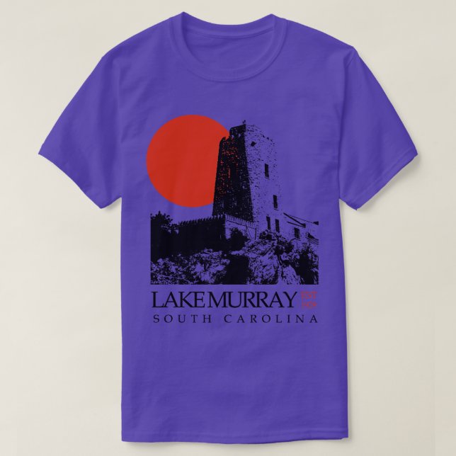 T-shirt Carolina sud du lac murray (Design devant)
