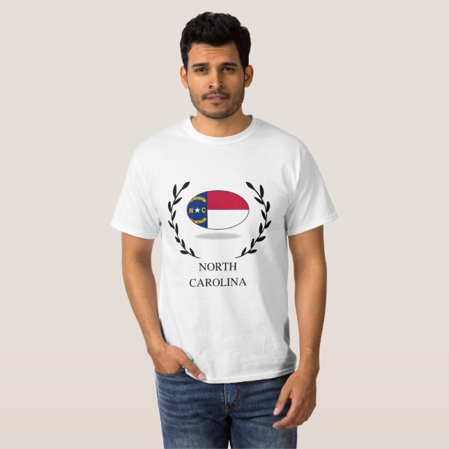 T-shirt Caroline du Nord (Devant entier)
