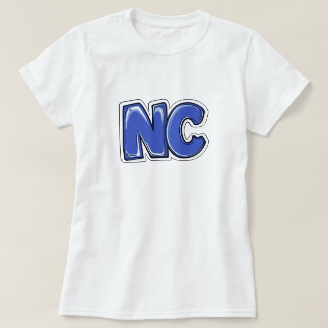 T-shirt Caroline du Nord (Design devant)