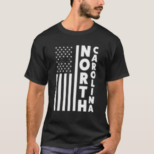 T-shirt Caroline du Nord État américain Usa 3