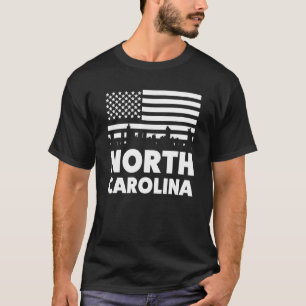 T-shirt Caroline du Nord États américains