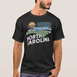 T-shirt Caroline du Nord États-Unis
