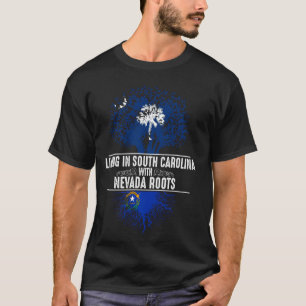 T-shirt Caroline du Sud Accueil Nevada Roots State Tree Dr