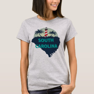T-shirt Caroline du Sud, États-Unis d'Amérique