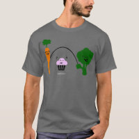 Carotte Cupcake Broccoli Drôle de corde de vidage