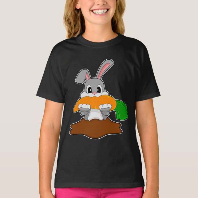 T-shirt Carotte de lapin (Devant)