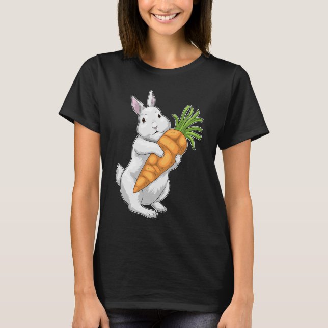 T-shirt Carotte de lapin (Devant)