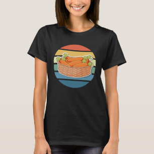 T-shirt Carotte de nutritionniste pour diététiste et végét
