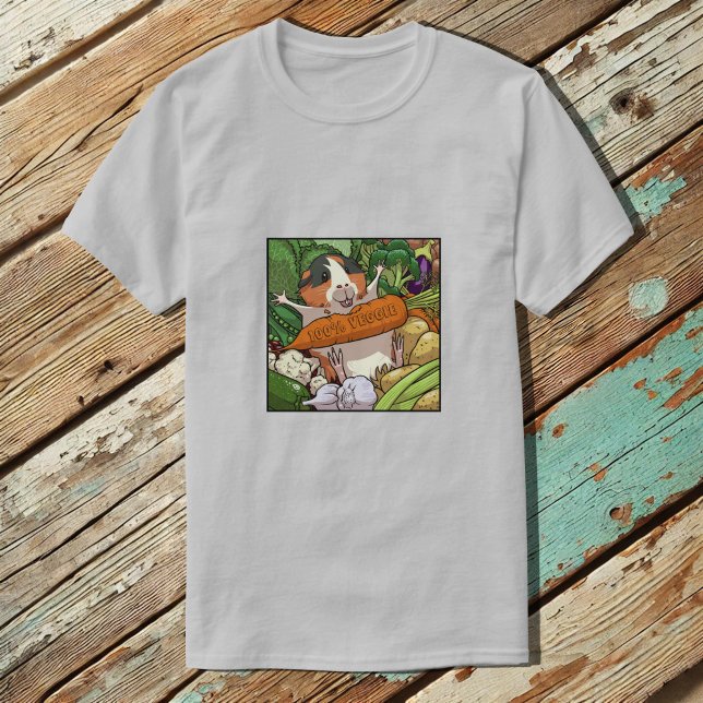 T-shirt Carotte de porc 100% Veggie Caroton (Créateur téléchargé)