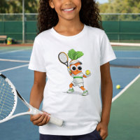 Carotte de tennis mignonne – Légume de sport drôle