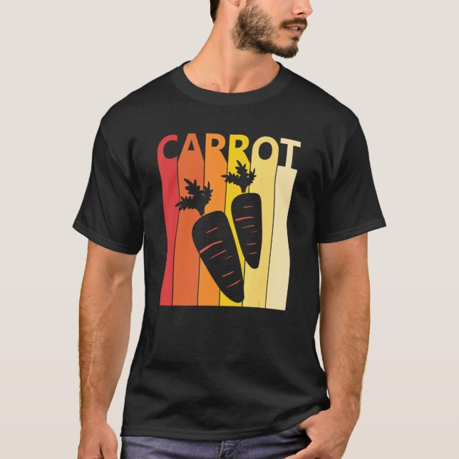 T-shirt Carotte mignonne (Devant)