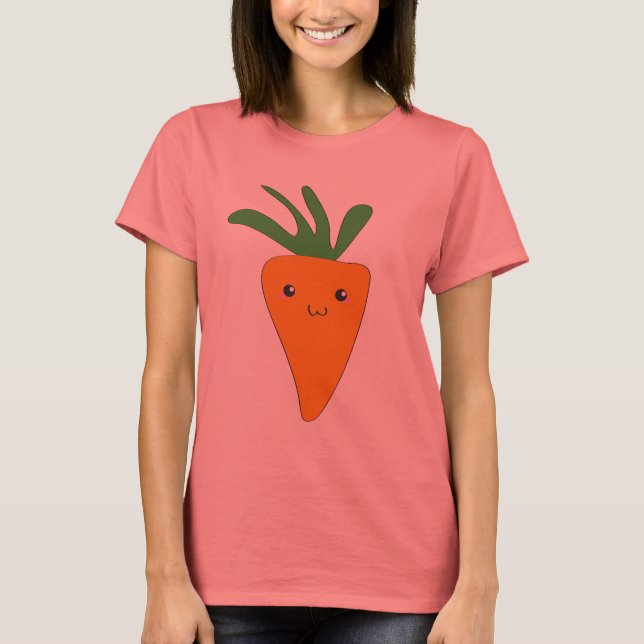 T-shirt Carotte mignonne (Devant)