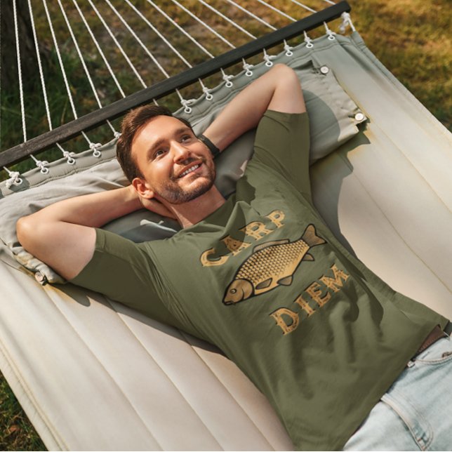 T-shirt Carp Diem Funny Novelty (Créateur téléchargé)