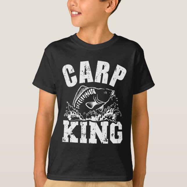 T-shirt Carp King Fishing  (Devant)