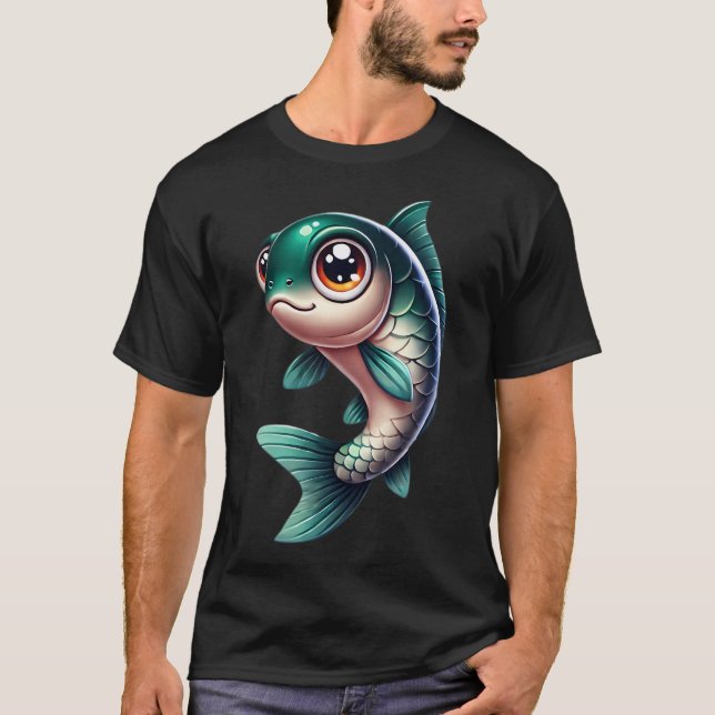 T-shirt Carpe Adorable 1 (Devant)