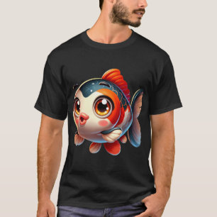 T-shirt Carpe Asiatique Adorable