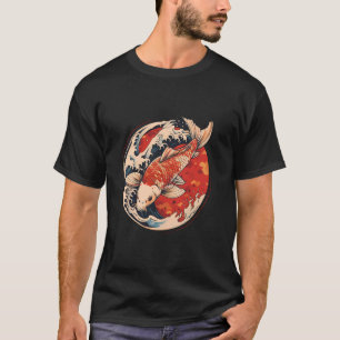 T-shirt Carpe asiatique Koi japonais Carpe Koi Nishiki