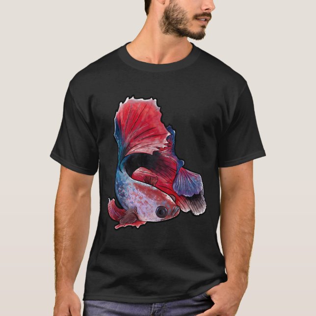 T-shirt Carpe de combat (Devant)