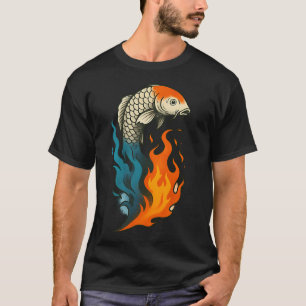 T-shirt Carpe de feu
