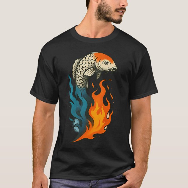 T-shirt Carpe de feu (Devant)