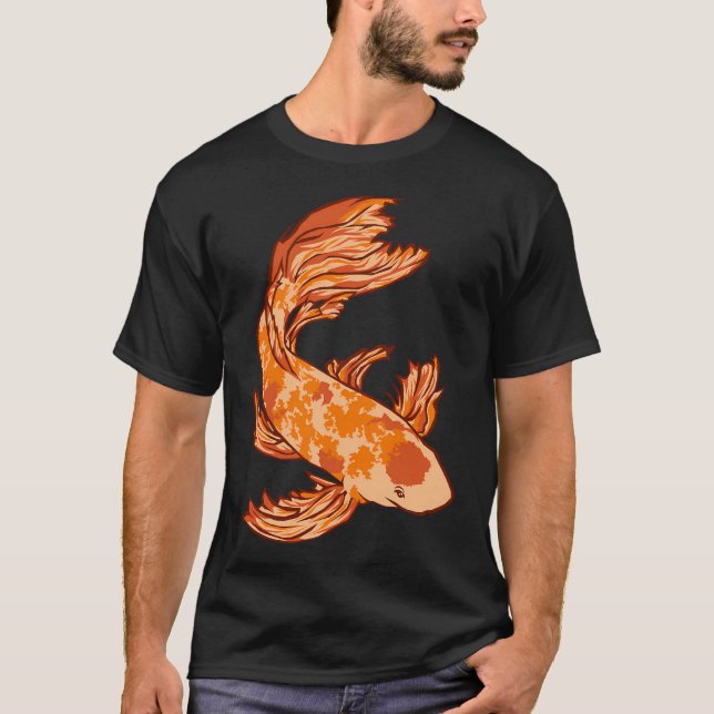 T-shirt Carpe de Flammes (Devant)