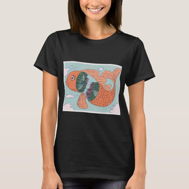 T-shirt Carpe de montagne (Devant)