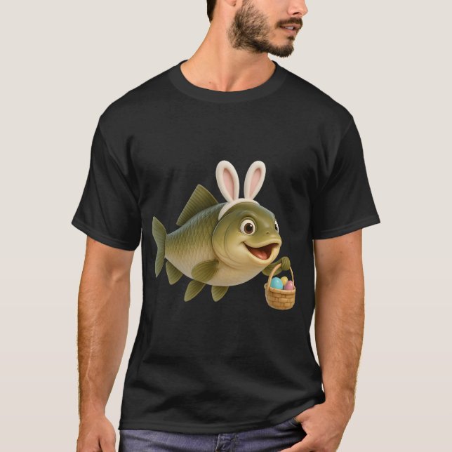 T-shirt Carpe d'herbe de Pâques (Devant)
